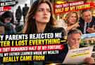 MY PARENTS REJECTED ME AFTER I LOST EVERYTHING — THEN THEY DEMANDED HALF OF MY FORTUNE, UNTIL MY FATHER LEARNED WHERE MY WEALTH REALLY CAME FROM